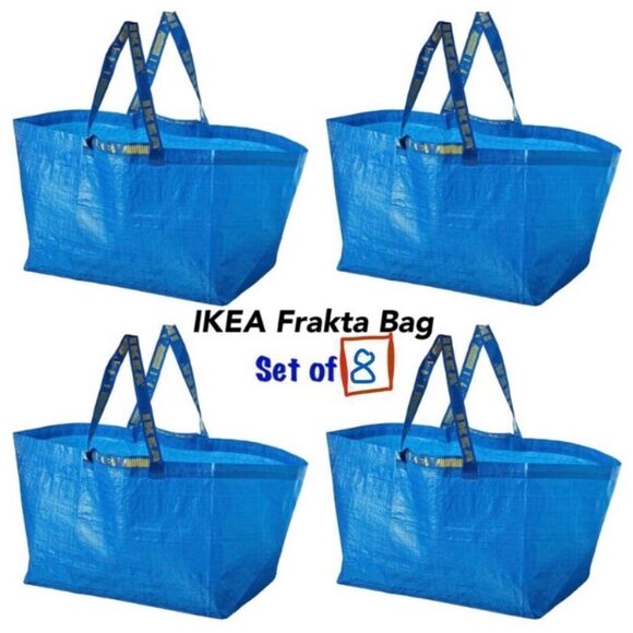 IKEA Handbags - NWT Set of (8) Large IKEA Bags